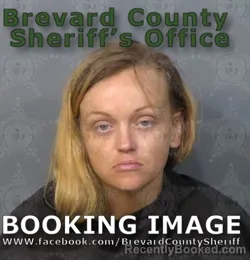Mugshot of Laci Shea Slater booked in Brevard County, Florida on June 23, 2026