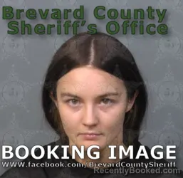 Mugshot of EMMA LAFEVER booked in Brevard County, Florida on June 23, 2026