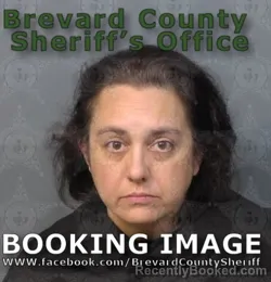Mugshot of MICHELLE LYNN HANCOCK booked in Brevard County, Florida on June 23, 2026