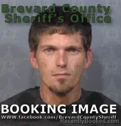 Mugshot of Marcus James Lester booked in Brevard County, Florida on June 23, 2026