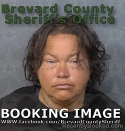 Mugshot of Josette Sarah Davis booked in Brevard County, Florida on June 23, 2026