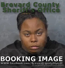 Mugshot of KAMIE LAESSENCE BARNES booked in Brevard County, Florida on June 23, 2026