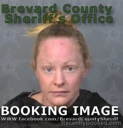 Mugshot of KENDRA DAWN CASHWELL booked in Brevard County, Florida on June 23, 2026