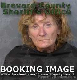 Mugshot of MARJORIE ANN KJOS booked in Brevard County, Florida on June 24, 2026