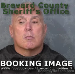Mugshot of STEVEN JAMES HERRON booked in Brevard County, Florida on June 24, 2026