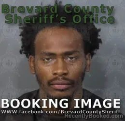 Mugshot of Jontravius Jamarion Lamariu Williams booked in Brevard County, Florida on June 24, 2026