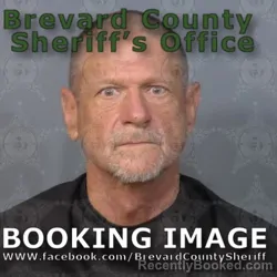 Mugshot of Norman Adrian St Pierre booked in Brevard County, Florida on June 24, 2026