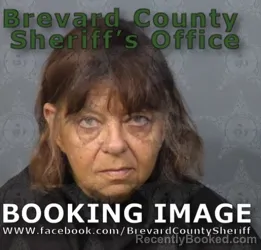 Mugshot of Rebecca Jean Brandon booked in Brevard County, Florida on June 24, 2026