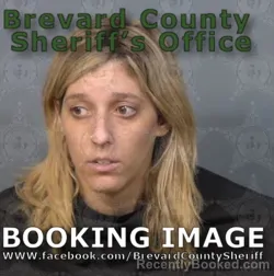 Mugshot of Ginette Susannah Radzewicz booked in Brevard County, Florida on June 24, 2026