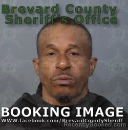 Mugshot of James Charlie Edwards booked in Brevard County, Florida on June 24, 2026