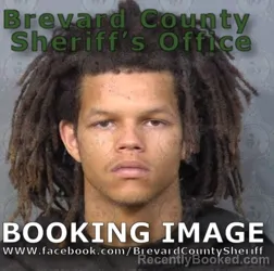 Mugshot of Amari King Ronnell Donovan booked in Brevard County, Florida on June 24, 2026