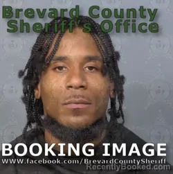 Mugshot of Mario Yawnte Waltkins booked in Brevard County, Florida on June 24, 2026