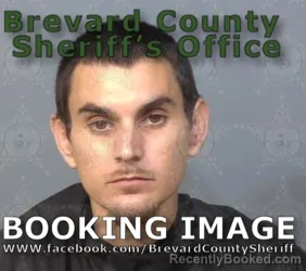 Mugshot of Alex Benjamin Smith booked in Brevard County, Florida on June 24, 2026