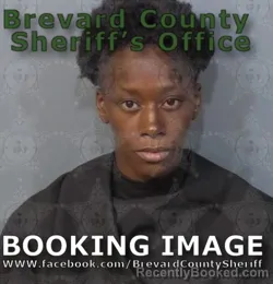 Mugshot of JALESSIA NICHOLE DUNN booked in Brevard County, Florida on June 24, 2026