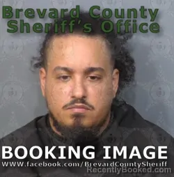 Mugshot of Andrew Lester Colon booked in Brevard County, Florida on June 24, 2026