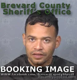 Mugshot of Wilmer Alfredo Escobar Pacheco booked in Brevard County, Florida on June 24, 2026