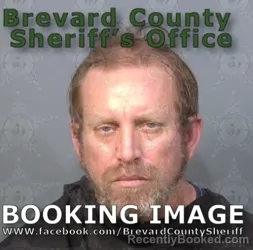 Mugshot of MICHAEL SCOTT AKINS booked in Brevard County, Florida on June 24, 2026
