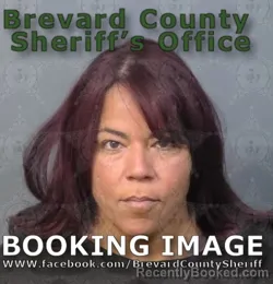 Mugshot of Lorna Hernandez Cruz booked in Brevard County, Florida on June 25, 2026