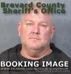 Mugshot of DANNY DALE DELK booked in Brevard County, Florida on June 25, 2026