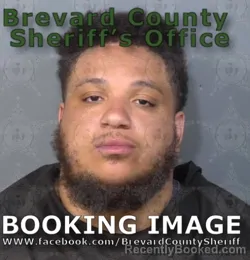 Mugshot of Kristopher Sloan Brown booked in Brevard County, Florida on June 25, 2026