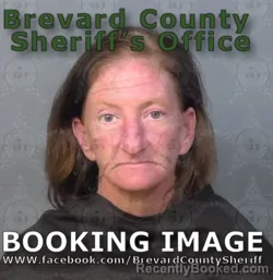 Mugshot of Jesse Helen Glover booked in Brevard County, Florida on June 25, 2026