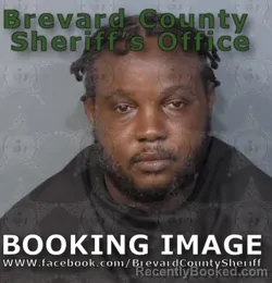 Mugshot of BARRINGTON NICHOLAS HALL booked in Brevard County, Florida on June 25, 2026