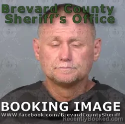 Mugshot of MICHAEL DENIS FORTIN booked in Brevard County, Florida on June 25, 2026