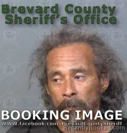 Mugshot of Israel A Fuertes booked in Brevard County, Florida on June 26, 2026