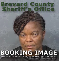 Mugshot of CARLINE JEAN LOUIS booked in Brevard County, Florida on June 26, 2026