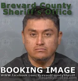 Mugshot of JONATHAN FLORES-ISIDRO booked in Brevard County, Florida on June 26, 2026