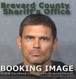 Mugshot of Dustin Lee Hansen booked in Brevard County, Florida on June 26, 2026