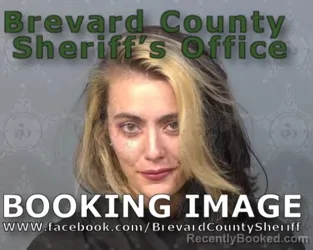 Mugshot of SARAH ELIZABETH LEVERETT booked in Brevard County, Florida on June 26, 2026