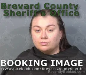 Mugshot of COURTNEY DAVIS booked in Brevard County, Florida on June 26, 2026