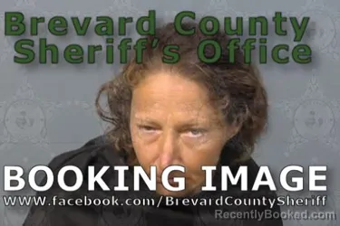 Mugshot of Carole Ann Sondrini booked in Brevard County, Florida on June 27, 2026