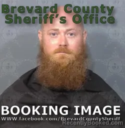 Mugshot of SHANE ADAM MARTIN booked in Brevard County, Florida on June 27, 2026