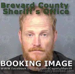 Mugshot of Scott Andrew White booked in Brevard County, Florida on June 27, 2026