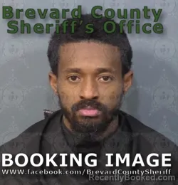 Mugshot of Travis Dwayne Ward booked in Brevard County, Florida on June 27, 2026