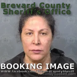 Mugshot of KARIMA IDRISSI booked in Brevard County, Florida on June 27, 2026