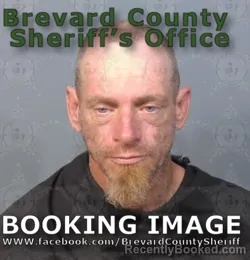 Mugshot of Jason Michael Ruffner booked in Brevard County, Florida on June 28, 2026
