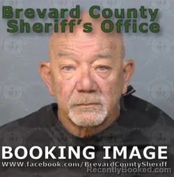Mugshot of EDWARD JOSEPH FERENZ booked in Brevard County, Florida on June 28, 2026