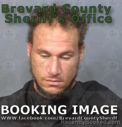 Mugshot of Savior John Paul Kopp booked in Brevard County, Florida on June 28, 2026