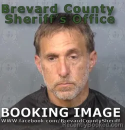 Mugshot of IAN NICHOLAS ORMOND booked in Brevard County, Florida on June 28, 2026