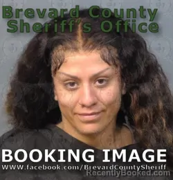 Mugshot of AMANDA JORDAN BROWN booked in Brevard County, Florida on June 28, 2026