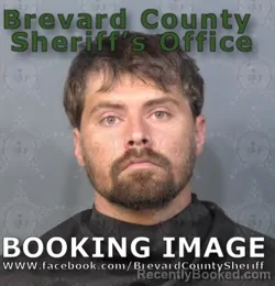 Mugshot of Richard Preston Combs booked in Brevard County, Florida on June 28, 2026