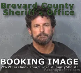 Mugshot of Charles Gary Meyers booked in Brevard County, Florida on June 28, 2026