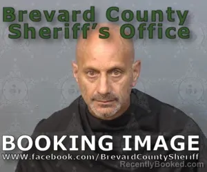 Mugshot of EUGENE PHILIP AMORETTI booked in Brevard County, Florida on June 28, 2026
