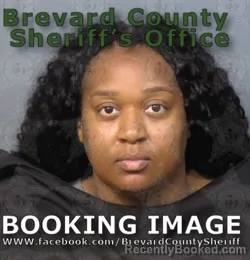 Mugshot of JAZMYN NISHELL BIZZELL-MAXWELL booked in Brevard County, Florida on June 29, 2026