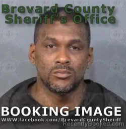 Mugshot of GREGORY ALLEN HILLMAN booked in Brevard County, Florida on June 29, 2026