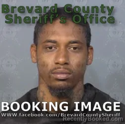 Mugshot of ZYSHONNE TRAYVON MCARTHUR booked in Brevard County, Florida on June 29, 2026