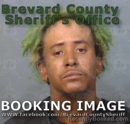 Mugshot of KAELIB JORDAN MCNAIR booked in Brevard County, Florida on June 29, 2026